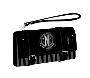 Cerdá Portfolio Faux Leather Wendsday - stylowy portfel