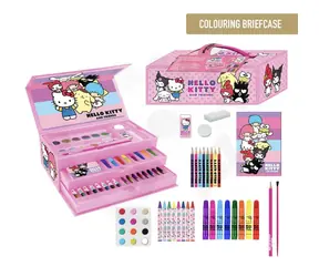 Zestaw do kolorowania Cerdá Hello Kitty - zestaw przyborów artystycznych
