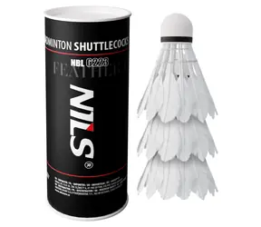Piłki do badmintona NILS NBL6223 Feather z diodami LED 3 szt.