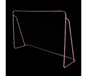 Bramka do piłki nożnej NILS BR240 stalowa 2,43 x 1,5 m 