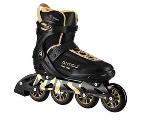 Rolki NILS Extreme NA22151 Armour czarno-złote