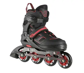 Wrotki NILS Extreme NA14174 czarno-czerwone