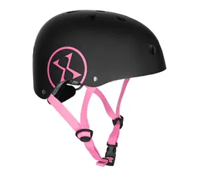 Kask NILS Extreme MTW001-1 czarno-różowy