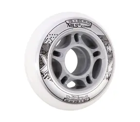 Koła NILS Extreme PU 76x24 białe (4 szt.)