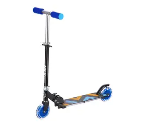 Hulajnoga składana LED NILS Extreme HD025 niebieska