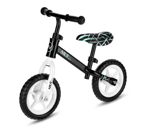 Rowerek biegowy dla dzieci NILS Fun RB134 10" czarny