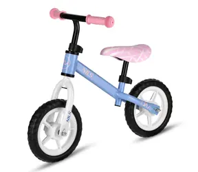 Rowerek biegowy dla dzieci NILS Fun RB134 10" niebieski