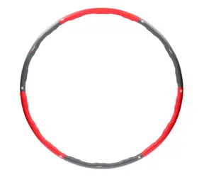 HMS HHP002 Hula hoop czerwony 100 cm