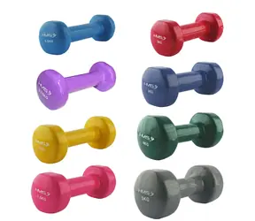 Hantel żeliwny pokryty winylem HMS 3 kg
