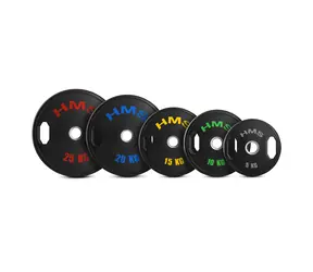 HMS TOG05 Zestaw gumowanych krążków olimpijskich 2 x 5 kg