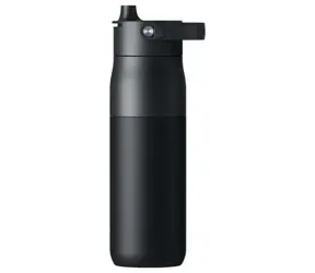 Butelka do picia LARQ Swig Top 1000 ml w Obsidian czarnego ze stali nierdzewnej