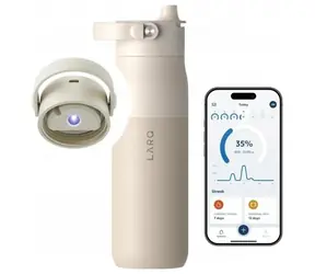 LARQ PureVis 2 680ml Mojave Dune / samoczyszcząca butelka do picia ze stali nierdzewnej / sterylizacja UV