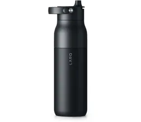 LARQ PureVis 2 680 ml, Obsidian czerń, samoczyszcząca butelka do picia ze stali nierdzewnej, sterylizacja UV