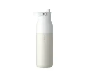 LARQ PureVis 2 1000 ml, granitowo-biała, samoczyszcząca butelka do picia ze stali nierdzewnej, sterylizacja UV