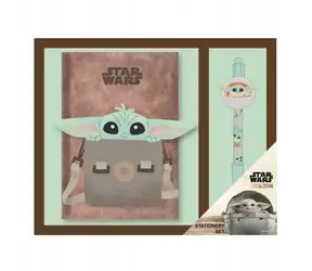 Cerdá Star Wars The Mandalorian Stationery Set Grogu / Diary + accessories set