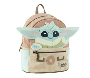 Plecak Cerdá Star Wars The Mandalorian brązowy z Grogu