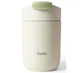 Kubek termiczny Outin Travel Tumbler Sand White / 0,35 l