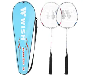 Zestaw rakiet do badmintona WISH Steeltech 9K