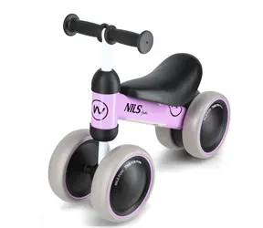 Rowerek biegowy dla dzieci NILS Fun RB002 fioletowy