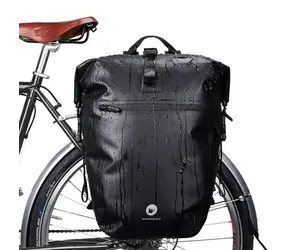 Rozpakowana - Torba rowerowa Rhinowalk X21669 pod siodło do bagażnika 27 l / rozpakowana