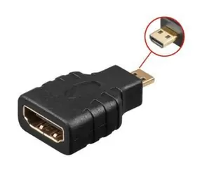 Adapter HDMI Typ A żeński - HDMI Typ D męski