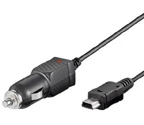 Źródło ładowania ze złączem mini USB do telefonów komórkowych w samochodzie 1A