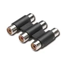 Złącze PremiumCord 3x cinch - RCA F/F