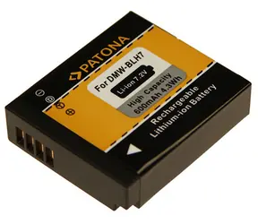 Akumulator PATONA do foto Panasonic DMW-BLH7E / 600mAh / Li ION