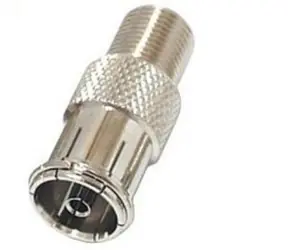 Adapter PremiumCord , gniazdo redukcyjne F/gniazdo IEC