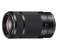 Teleobiektyw Sony z zoomem / mocowanie E / 55 - 210mm / F4.5 - 6.3 / zoom 3.8x / stabilizacja / czarny