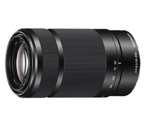 Teleobiektyw Sony z zoomem / mocowanie E / 55 - 210mm / F4.5 - 6.3 / zoom 3.8x / stabilizacja / czarny