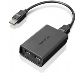 Adapter Lenovo DisplayPort na podwójny DisplayPort