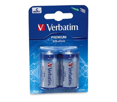 Bateria Verbatim C Alkaliczna / 1,5 V / 2 szt. / blister