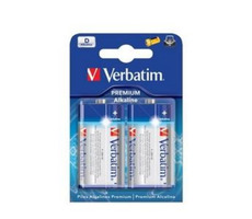 Baterie Verbatim D Alkaliczne 2 szt. / 1,5 V / blister