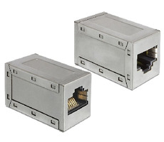 Złącze DeLock RJ45 żeńskie - żeńskie / Kat.6a