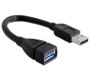 Kabel DeLock USB 3.0 A męski - żeński 15 cm