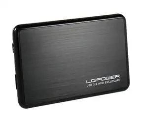 Pudełko LC Power LC-25BUB3 na dysk twardy 2,5" SATA / USB 3.0 / Czarny