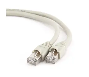 Gembird FTP CAT6 3M szary / kabel krosowy / ekranowany z zabezpieczeniem