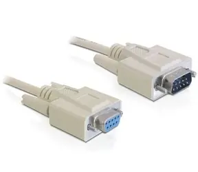 DeLock kabel szeregowy RS-232, Sub-D9, męski/żeński, 3 m