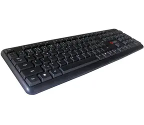 Klawiatura C-tech KB-102 slim czarna