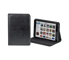 Riva Case 3003 / etui na tablet 7-8" / wygląd skóry / czarny