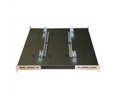 Półka Triton z perforacją 1U/750mm (RAB- UP-750-A4) czarna