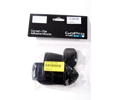 Mocowania samoprzylepne GoPro HERO / proste + zakrzywione / HERO 2 / HERO 3 i 3+ / HERO 4 / Czarne