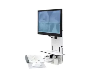 Ergotron SALA PACJENTA / VL18 STS WM / system wsporników ściennych / monitor (wszystko w jednym) / klawiatura / mysz / komputer stacjonarny