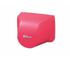 Skórzane etui Nikon CB-N2000SK do J1 i J2+10mm / Różowe