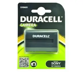 Bateria Duracell - DR9695 do Sony NP-FM500H / czarna / 1400 mAh / 7,4V