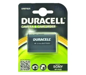Bateria Duracell - DR9700A do Sony NP-FH30 / czarna / 650 mAh / 7,4Vs