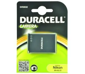 Bateria Duracell - DR9932 do Nikon EN-EL12 / czarna / 1000 mAh / 3,7V / wyprzedaż