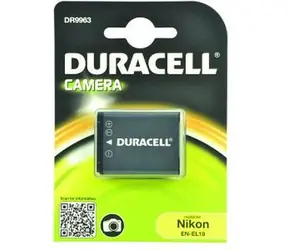 Bateria Duracell - DR9963 do Nikon EN-EL19 / czarna / 700 mAh / 3,7V