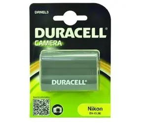 Bateria Duracell - DRNEL3 do Nikon EN-EL3 / czarna / 1400 mAh / 7,4 V